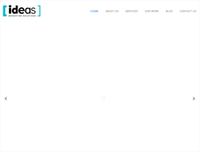 Tablet Screenshot of ideasmarketingsolutions.com
